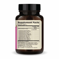 Capsules close-up from Dr. Mercola Complete Probiotics for Women highlighting high CFU count for daily digestive support.