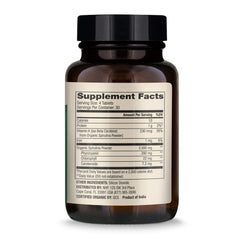 Dr. Mercola Organic Spirulina label shows USDA Organic and non GMO credentials.