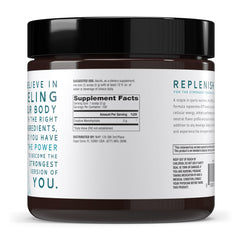 Dr. Mercola Pure Power Creatine Monohydrate powder dissolves quickly for smooth shakes.