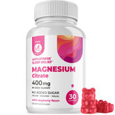 DR. MORITZ Magnesium Gummies bottle front with raspberry flavor for calm
