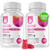 DR. MORITZ Magnesium Gummies Raspberry bottle for sugar-free relaxation and sleep support.