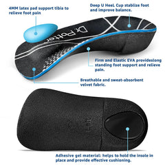 DR. POTTER+ metatarsal pad aligns forefoot to ease pressure during walking