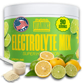 Dr. Price's Electrolytes Lemon Lime tub ready for daily hydration