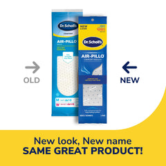 Dr. Scholl's AIR-PILLO: doble capa de amortiguación para soporte todo el día