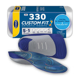 Dr. Scholl's Custom Fit orthotics arch-support insole for daily comfort