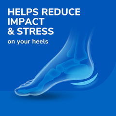Dr. Scholl's Massaging Gel cushions side profile highlighting discreet in-shoe support