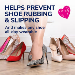 Close-up of Dr. Scholl's Love Your Heels foam heel liner cushioning