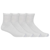 Dr. Scholl's men's diabetic socks pack shot showing non-binding comfort and four-pack value