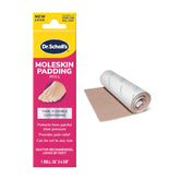 Dr. Scholl's Moleskin Roll, ajuste versátil para cubrir cualquier zona del pie.