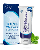 Dr. T Glucosamine Chondroitin Cream bottle – premium joint support