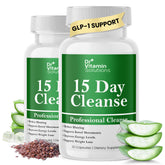DR VITAMIN SOLUTIONS 15 Day Gut Cleanse bottle supports daily detox