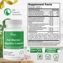 Dr Vitamin Solutions capsules closeup showcases convenient weight management support.