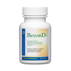 Dr. Whitaker BeyonD3 bottle front view for daily immune support.