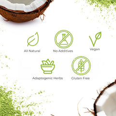 Packaging label highlights a 28-day wellness blend for daily health support.
