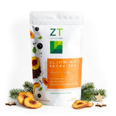 Dr. Zisman ZT Slimming tea bags with peach and acai for a refreshing daily ritual.