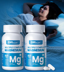 Dralot Quadruple Magnesium bottle showing the comprehensive daily option for wellness