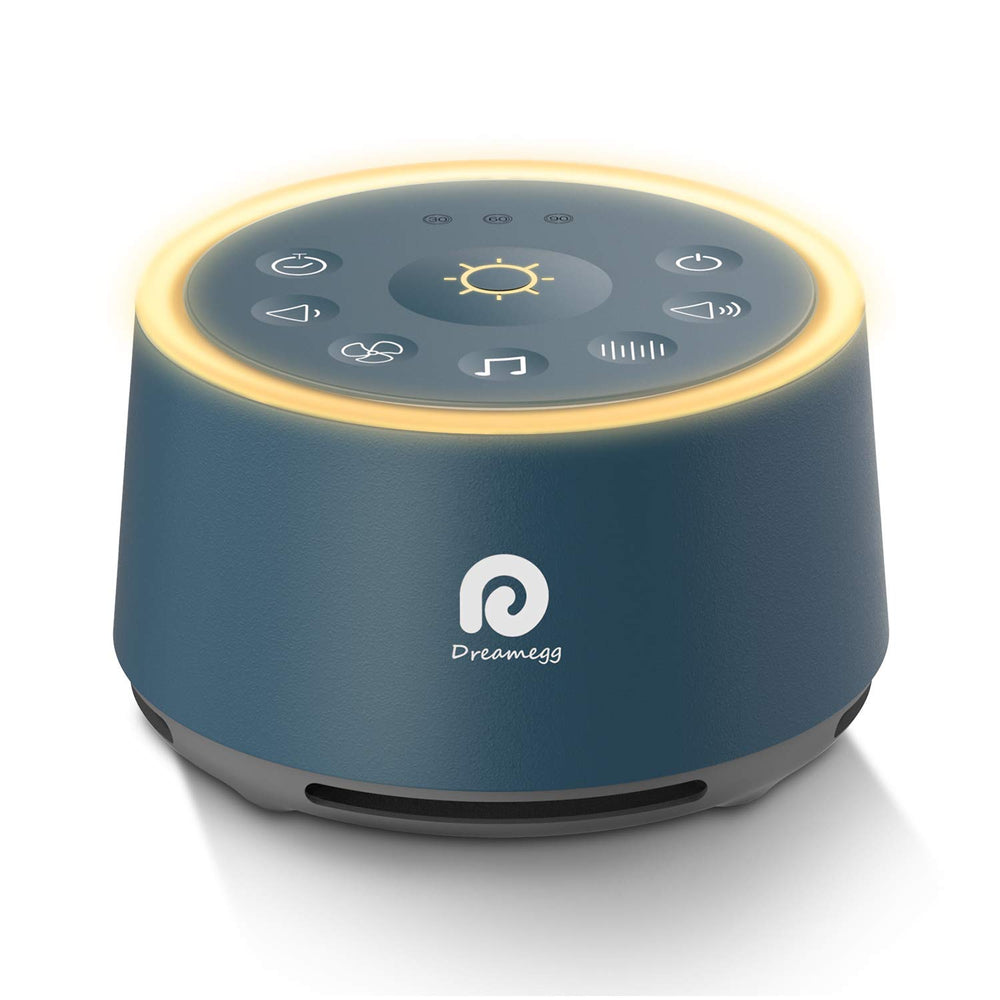 Dreamegg D1 sound machine front view promotes better sleep