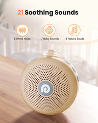 Dreamegg D11 Max displays 21 soothing sounds for versatile sleep settings.