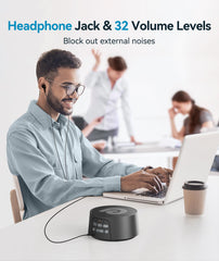 Dreamegg D3Pro-Black travel-ready mode with long-lasting battery for on-the-go sleep.