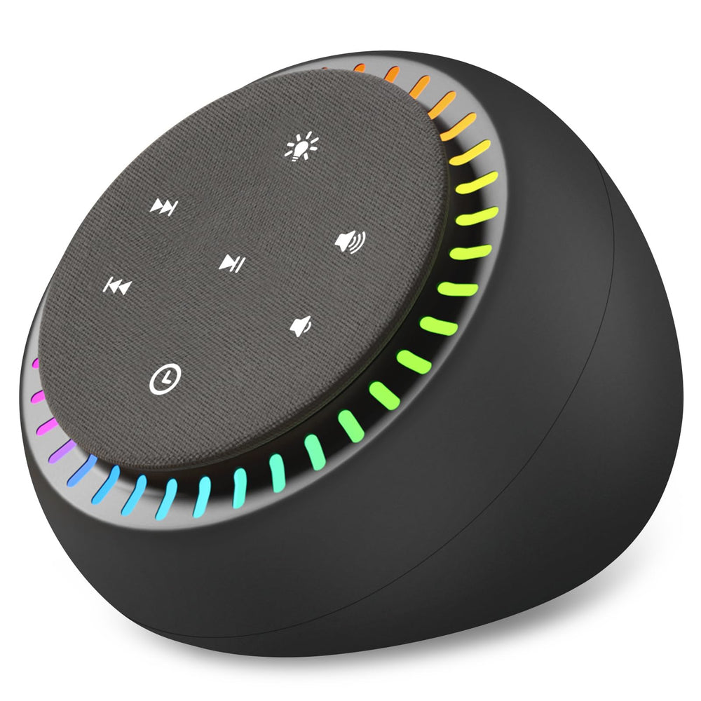 DreamSky sound machine with 26 sounds for peaceful nights.