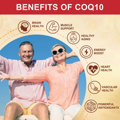 DRFOSTER CoQ10 with PQQ supports energy production and cellular activity.