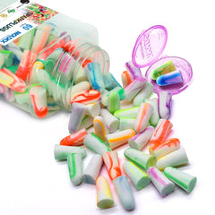 Softies earplugs inside compact travel bag for on-the-go use