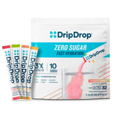DripDrop sugar-free hydration lemon lime pack for quick electrolyte replenishment on the go
