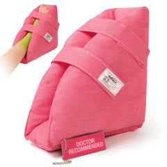 DRKLC Heel Protectors Cushion front view showing snug, protective fit for everyday pressure relief.