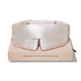 DROWSY Silk Sleep Mask with face hugging fit for luxurious comfort at night