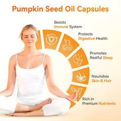 Dr.tour saw palmetto capsules with pumpkin seed oil, 4:1 extract highlighted