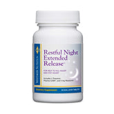 DR.WHITAKER Restful Night extended-release melatonin bottle supports a full night of rest