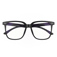 DTIUGUTAE blue light blocking glasses with an oversized black frame for all-face shapes and day-long comfort