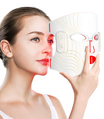 Duiup red-light therapy face mask for at-home skin rejuvenation