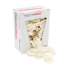 Dukal TEC 4404L finger cot 0.08 mm thickness for tactile use.
