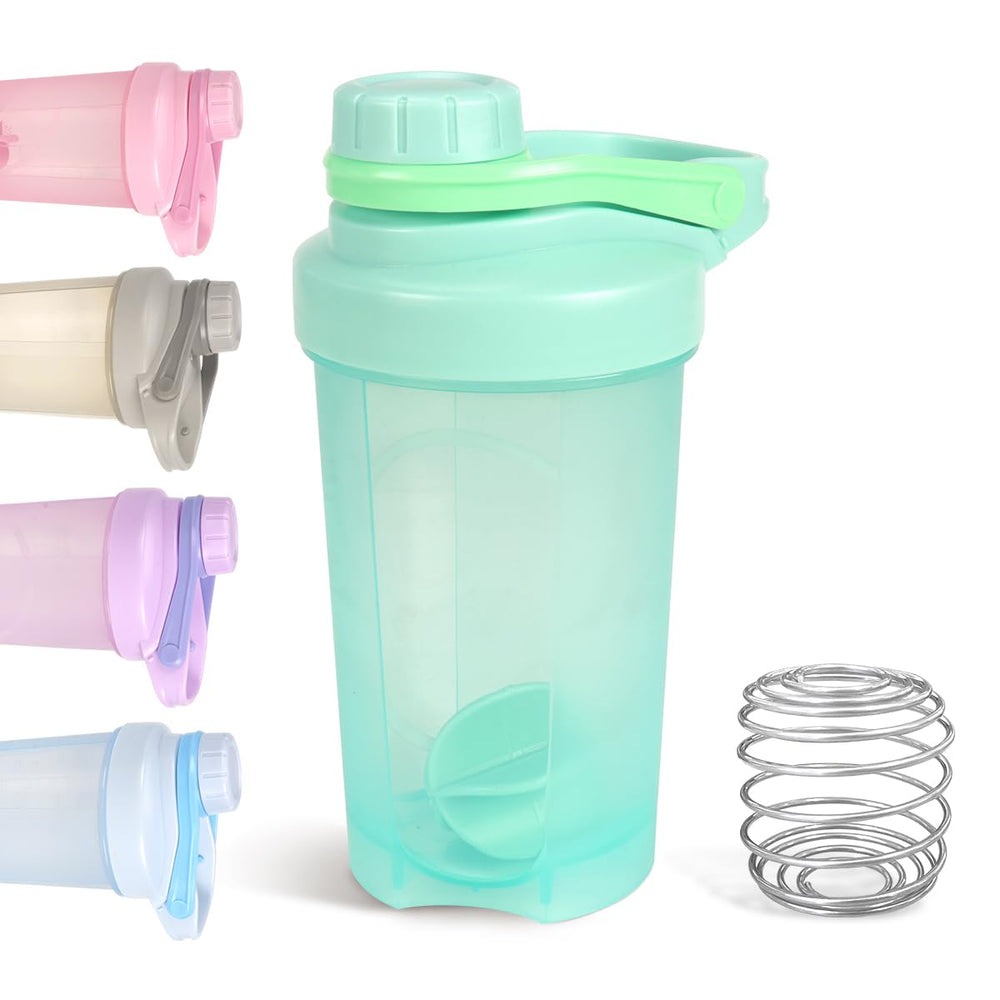 D.Y.A 16oz shaker bottle in green ideal for protein shakes on the go