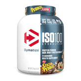 Dymatize ISO100 Pebbles Cocoa bottle pour shake for post-workout protein boost