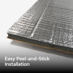 Dynamat Hoodliner heat reflection shields the engine bay from radiant heat.
