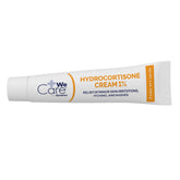 Dynarex Hydrocortisone Cream 1oz tube, front view, convenient itch relief.