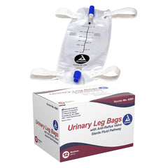 Dynarex urinary leg bag 600ml capacity for daytime wear