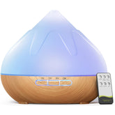 Dynooper essential oil diffuser with 500ml capacity for lasting fragrance in a living room