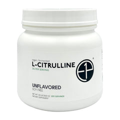 E1P L-Citrulline 600g container with unflavored powder for daily workouts.