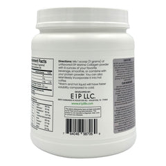 E1P unflavored collagen powder blends smoothly into smoothies or coffee.