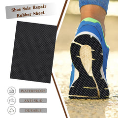 EACOZY flexible sole sheet bends to fit curved shoe bottoms.