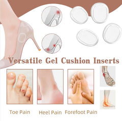 EACOZY gel heel cushion delivers flexible comfort inside shoes