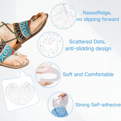 Close-up of EACOZY metatarsal pad showing cushioned forefoot support.