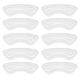 EACOZY heel grips clear inserts provide discreet comfort in any shoe
