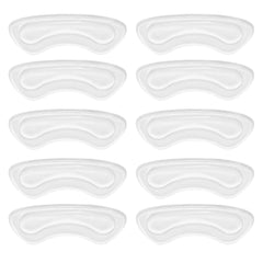 EACOZY heel grips clear inserts provide discreet comfort in any shoe