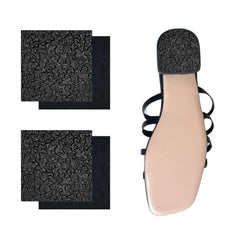 EACOZY heel repair sheet shows 1/4 inch thickness for durable heel resole