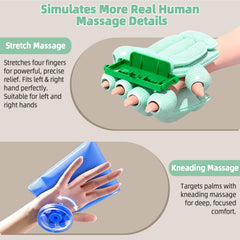 Ealken Hand Massager five-finger separation design targets full finger relaxation