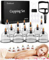 Eambond cupping kit full set with pump for at-home muscle relief